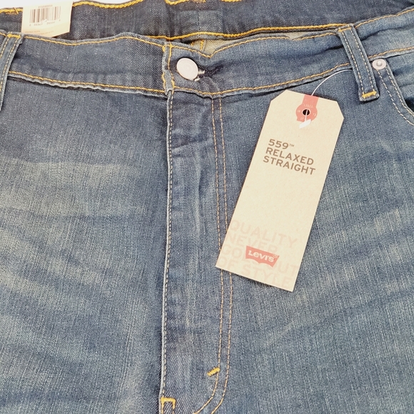 Levi's Men's 559 Big & Tall Relaxed Fit Jean's - Picture 2 of 12
